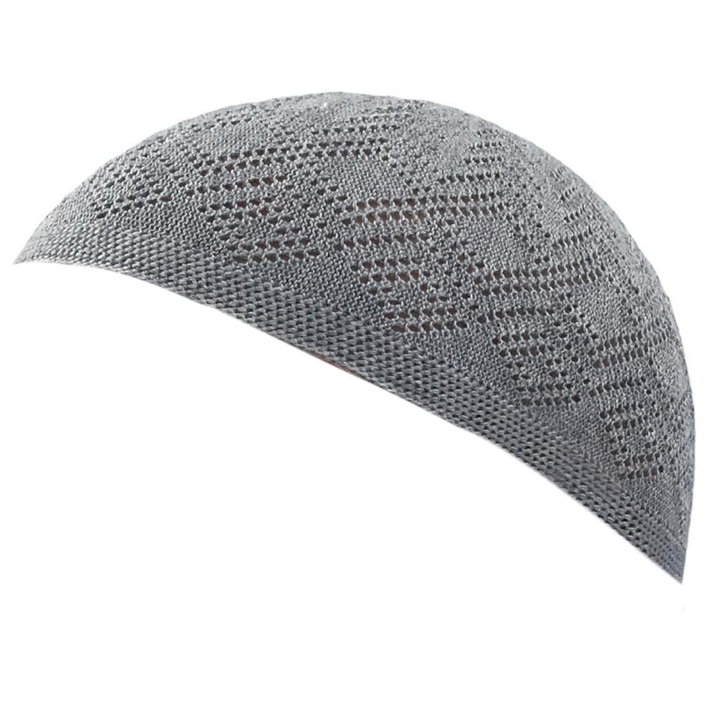 Breathable Knit Stretchy Skull Caps Kufi Hats for Men Helmet Liner Muslims Ramadans Gifts Eid Gifts Muslims Prayer Hat