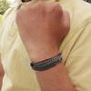Sturdy Men's Bracelet With Magnetic Clasp And Alloy Construction Designed For Comfort And Longevity In All Settings