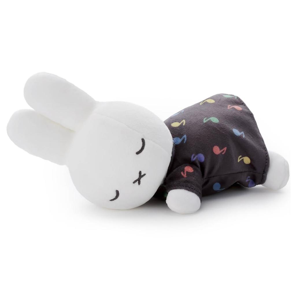 Takara Tomy Arts (TAKARATOMY A.R.T.S) Bruna MIFFY & MUSIC Sleeping Friend Plush Toy S Miffy Plush Toy Width Approx. 22cm