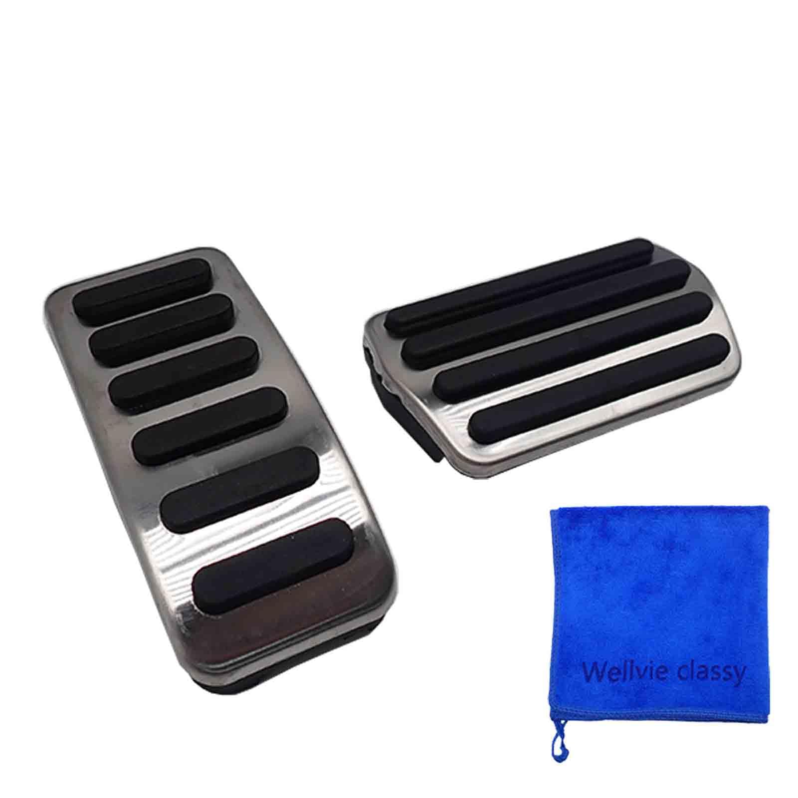 

Wellvie Стильный набор педалей VOLVO из нержавеющей стали, 2 шт. для Volvo и тюнинга салона автомобиля, специальные детали и накладки, сталь, V40, S40, C30, C70. Детали, Детали,