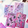 Korean ins Sweet Cool Girl Sticker Scrapbooking Diary DIY Album Decoration Sticker Aesthetic Stationery Art Supplies Personalizd