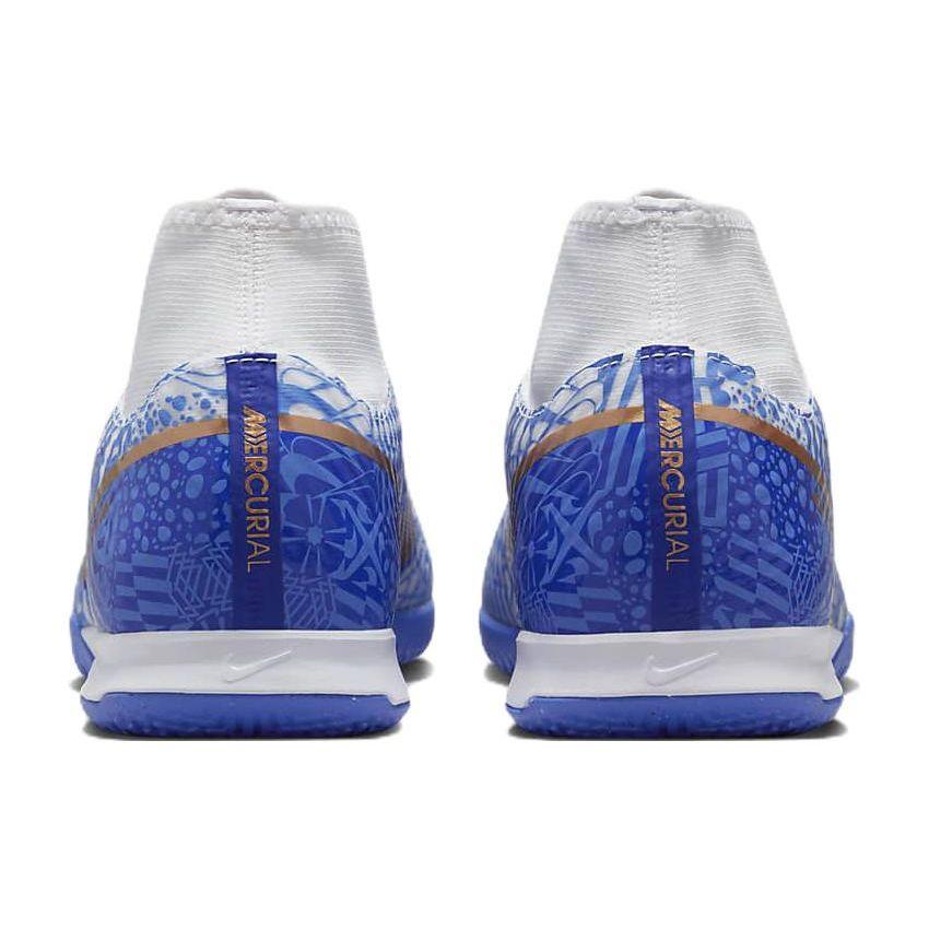 Nike Zoom Mercurial Superfly 9 Academy CR7 Rund Tå Snøring IC/IN Innendørs Sklisikker Lettvekt Støtabsorberende Fotballsko Herre sneaker DQ5312-182