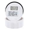 ZMFJH 50~150℃/120~300℉ 52mm Oil Temperature Gauge with Flashing Alarm Red Backlight Oil Temp Meter for Auto Car Marine 12V24V