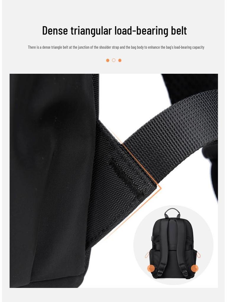 Cross-Border Fashion Multifunctional Student Backpack - Large Capacity Outdoor Travel & Casual Computer Bag for Men