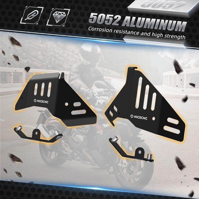 For BMW R1250GS 2018-2023 Motorcycle Aluminum Throttle Body Guards R 1250 GS R 1250GS R1250 GS 2018 2019 2020 2021 2022 2023