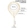 Ingemark 4Pcs/Set Goth Cross Jesus Pendant Choker Necklace for Women Vintage Gold Color Long Chain Christian Jewelry Men Gift