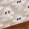 New Halloween Table Runner Polyester Rustic Style Party Table Setting White Specter Pattern Soft Table Cover Home Decor
