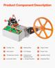 Automatic Webbing Cutting Machine Hot and Cold Ribbon Shoelaces Cutter