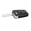 Replacement Car Remote Flip Folding Key Shell with 3 Buttons for Solaris