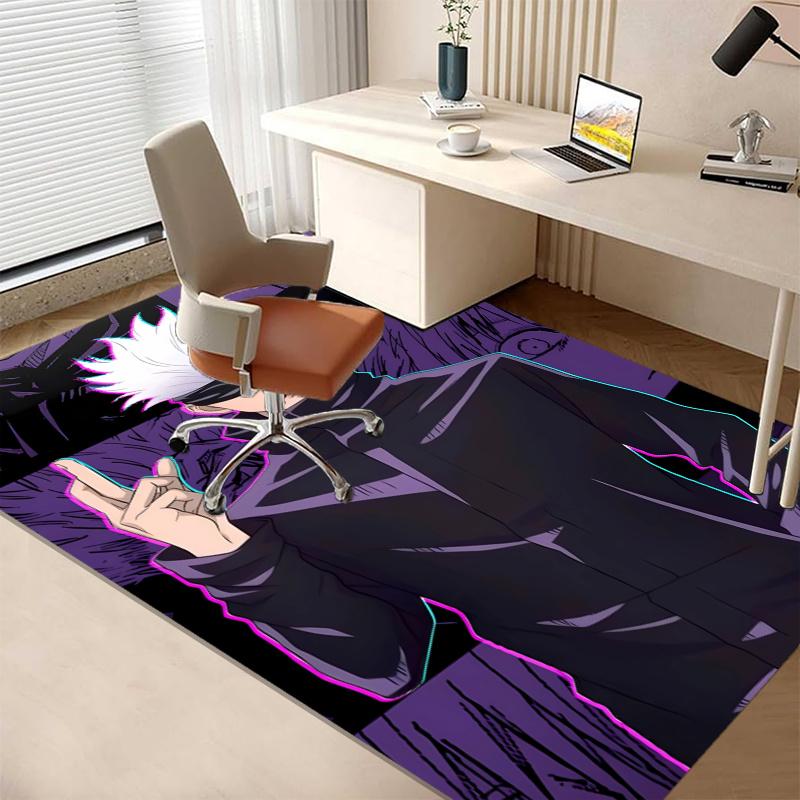 JujutsuKaisen Printed Carpet, for Office Chair Living Room Bedroom Kitchen Room Decor Gifts.