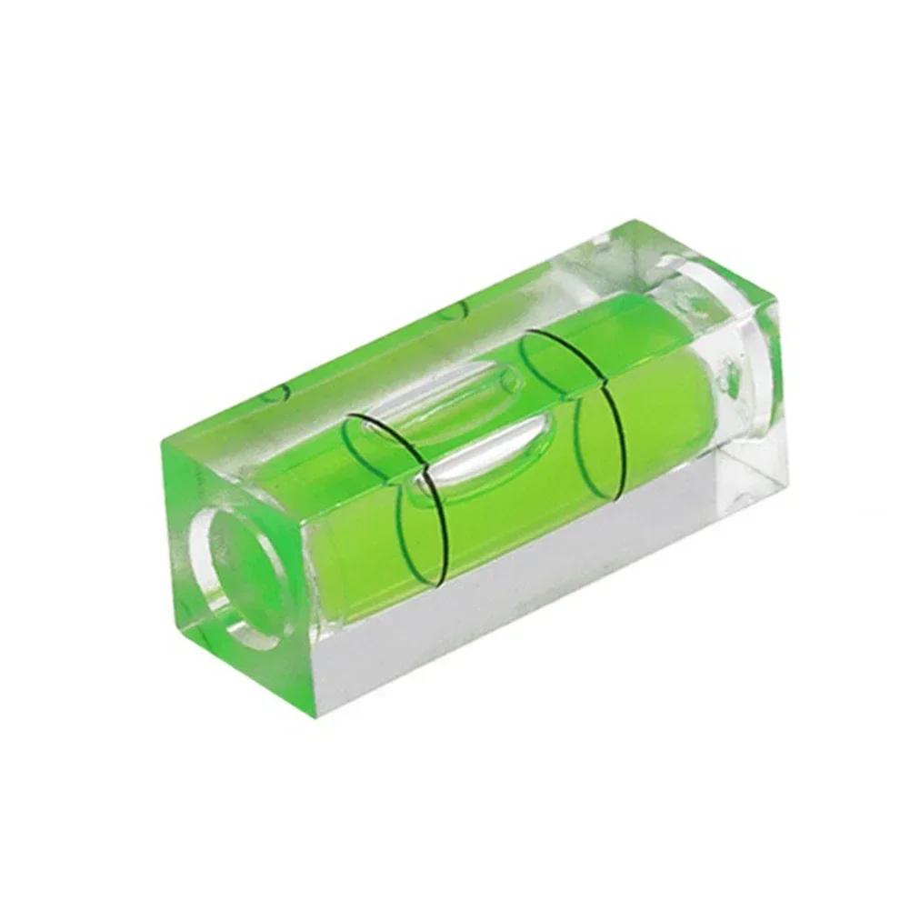 4Pcs Square round Level Bubble Small Leveller For Leveling Tubular 40mm Woodworking Horizontal Measuring Tools