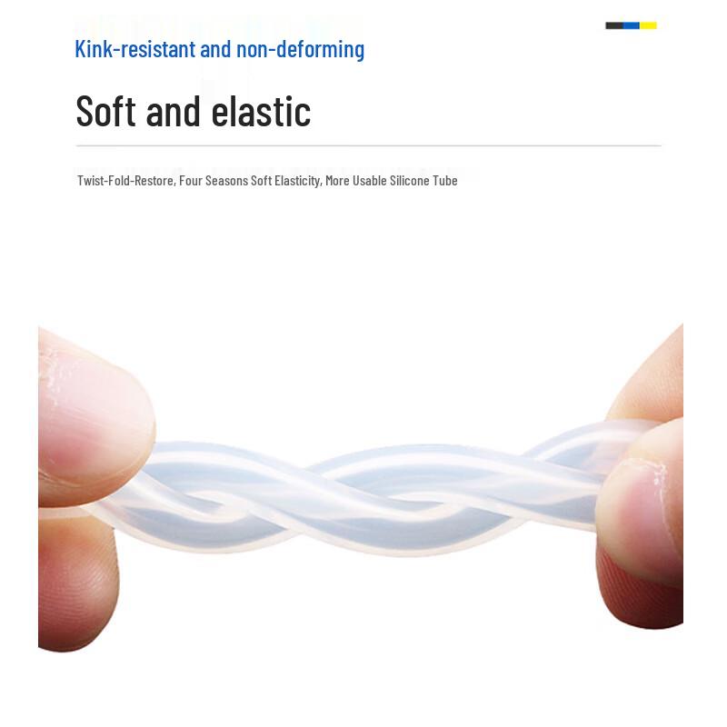 Transparent Silicone Tube for Peristaltic Pumps