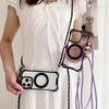 Adjustable Crossbody Lanyard Phone Case for Samsung S26/Apple iPhone 16 Pro Max with Stand & Drop Protection