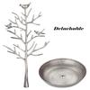 Vintage Bird Tree Jewelry Holder Trinkets Keys Earring Necklace Ring Bracelet Jewelry Accessories Display Organizer Stand Metal Storage Rack