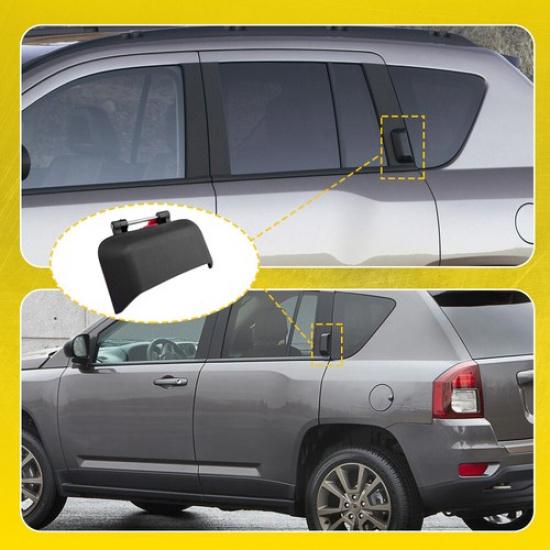 For 2007-2016 Jeep Compass Outside Outer Exterior Door Handle Rear Left Side LH