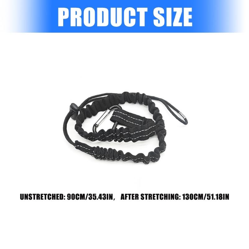 Anti Falling Safety Tether Lock Carabiner Tool Lanyard Anti Drop Cord Perfect for Construction and Roofing Professional