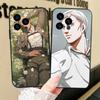Erwin Smith Anime Phone Case For IPhone 17 Air 16 15 14 13 Pro Max 11 12 Black Silicone Cover
