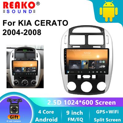 Android Radio CarPlay/Android Auto nawigacja samochodowa odtwarzacz multimedialny GPS RDS DSP Stereo dla Kia Cerato 2007-2016