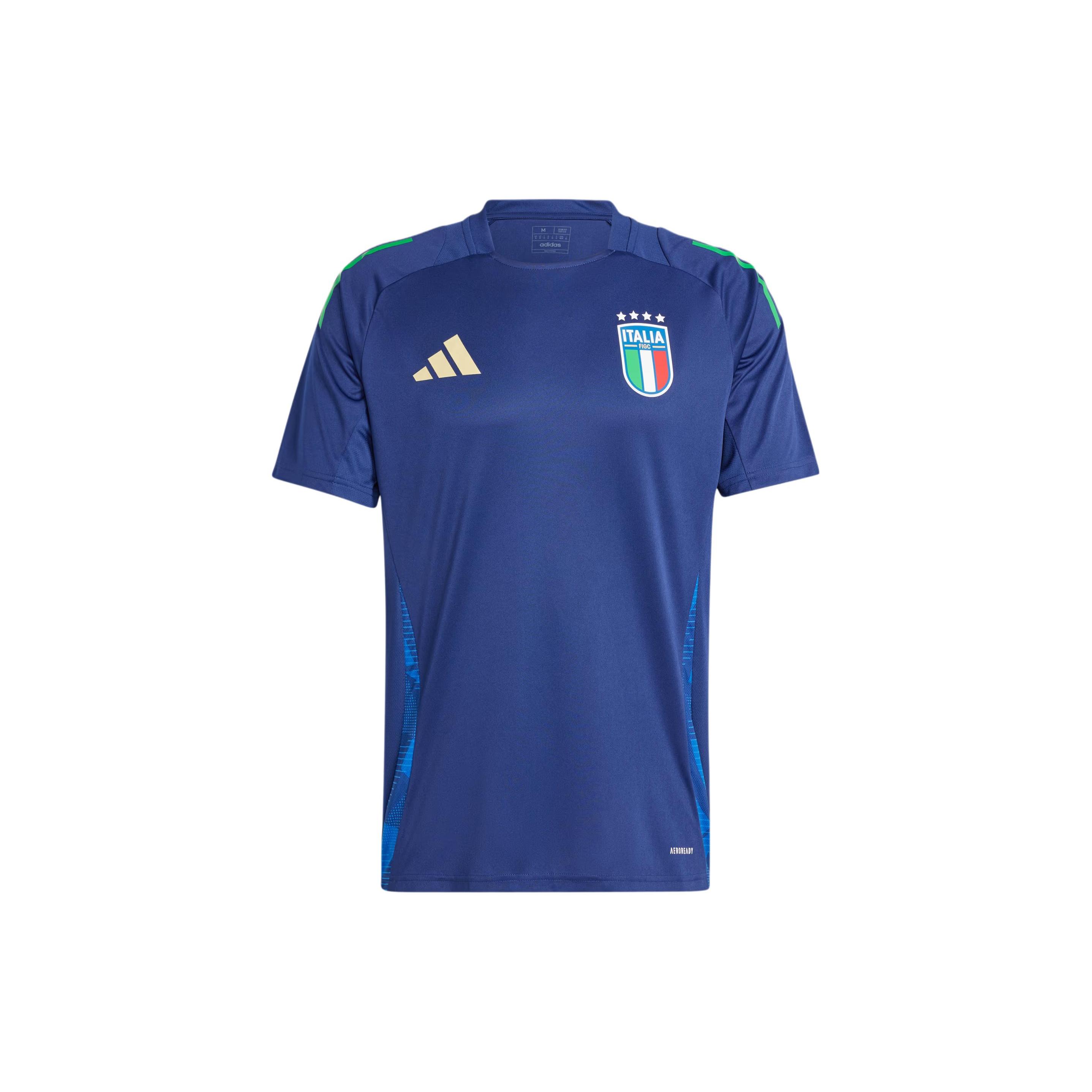 Adidas Italy Tiro 24 Competition Training Jersey Soccer Jersey Men s Midnight Blue IQ2174 M