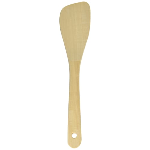 M.T. Trimatsu Wooden Cooking Spatula, Small (Thick), Diagonal, Width 54 x Length 260mm