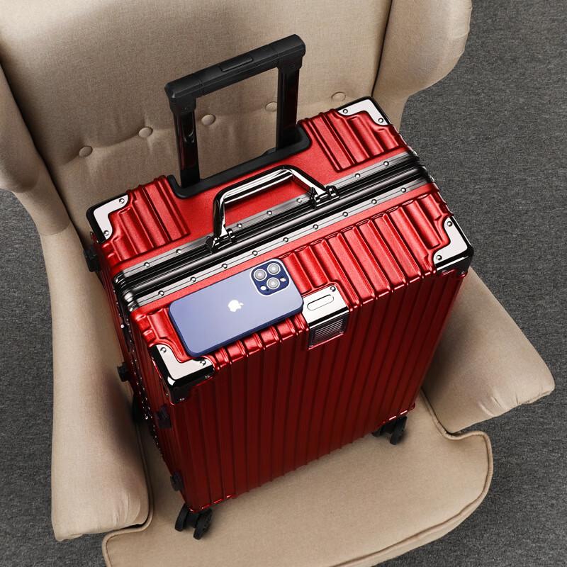 Wedding Gold Aluminum Frame Suitcase