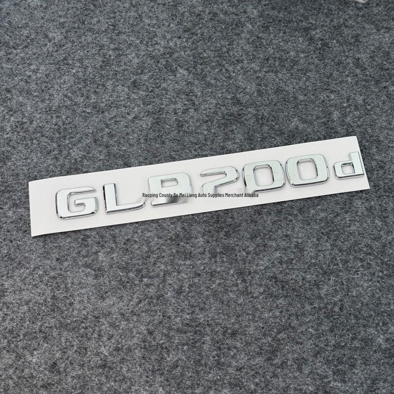 Mercedes GLB180/GLB220/GLB200 4MATIC Rear Tail Emblem Sticker