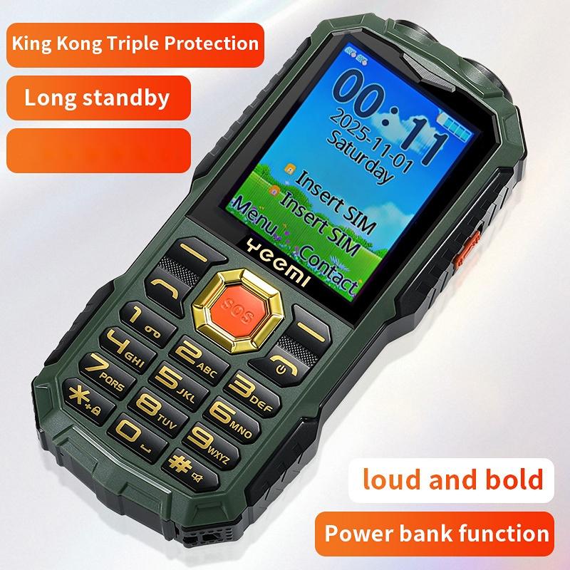 Q5 2G YEEMI Button Phone 2.4inches MTK HD Screen Dual SIM Card GSM 2400mAh 240x320 Camera Alarm Bar Cheap CellPhone