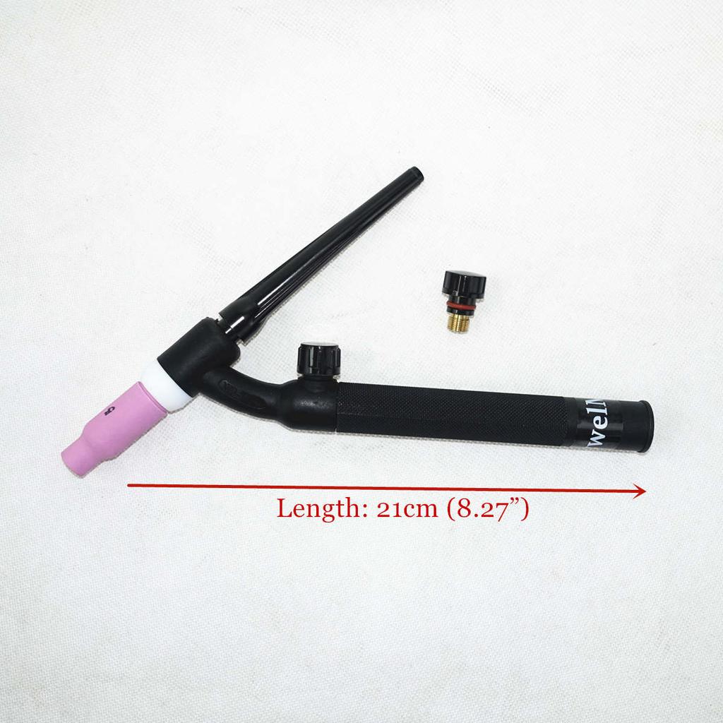 Buy WP17-FV TIG Torch GTAW Gas Tungsten Arc Welding Torch WP17 Argon Air  Cooled WP-17 Flexible Neck Gas Valve TIG Welding Torch at affordable prices  — free shipping, real reviews with photos —