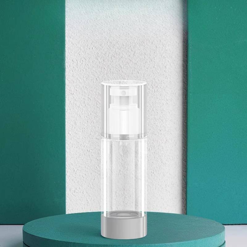 Vacuum-packed Portable Press-type Travel Spray BottleTravel Toner Cosmetic Foundation Sample Empty Bottle
