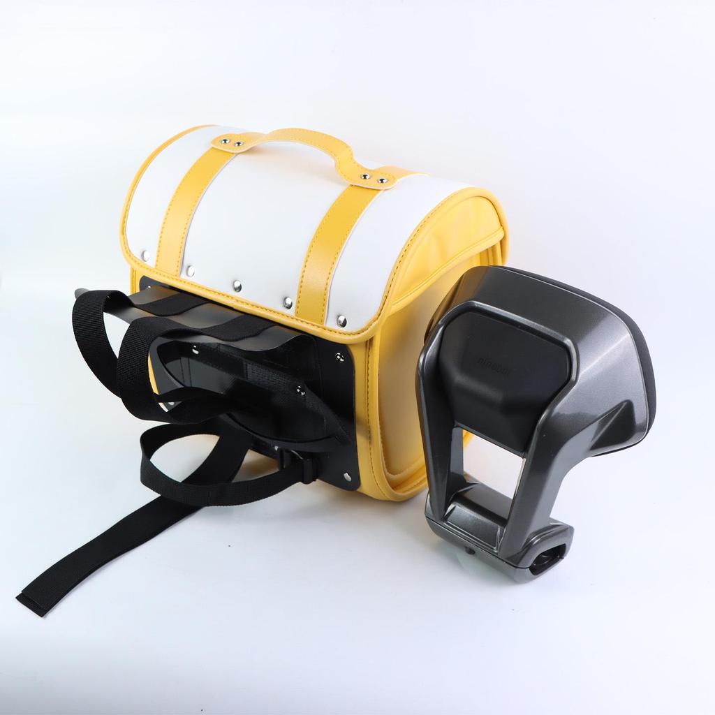 Retro Backrest Rear Hanging Bag for Electric Scooters and Bikes