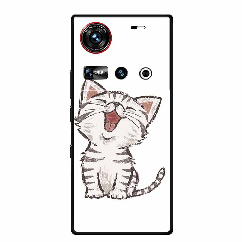 

Чехол для ZTE nubia Z70 Ultra 5G Крутое Животное Черный Силиконовый Мягкий Задний Чехол-Крышка для Телефона Nubia Z70 Ultra 6.85 Funda Nubia Z70 Ultra