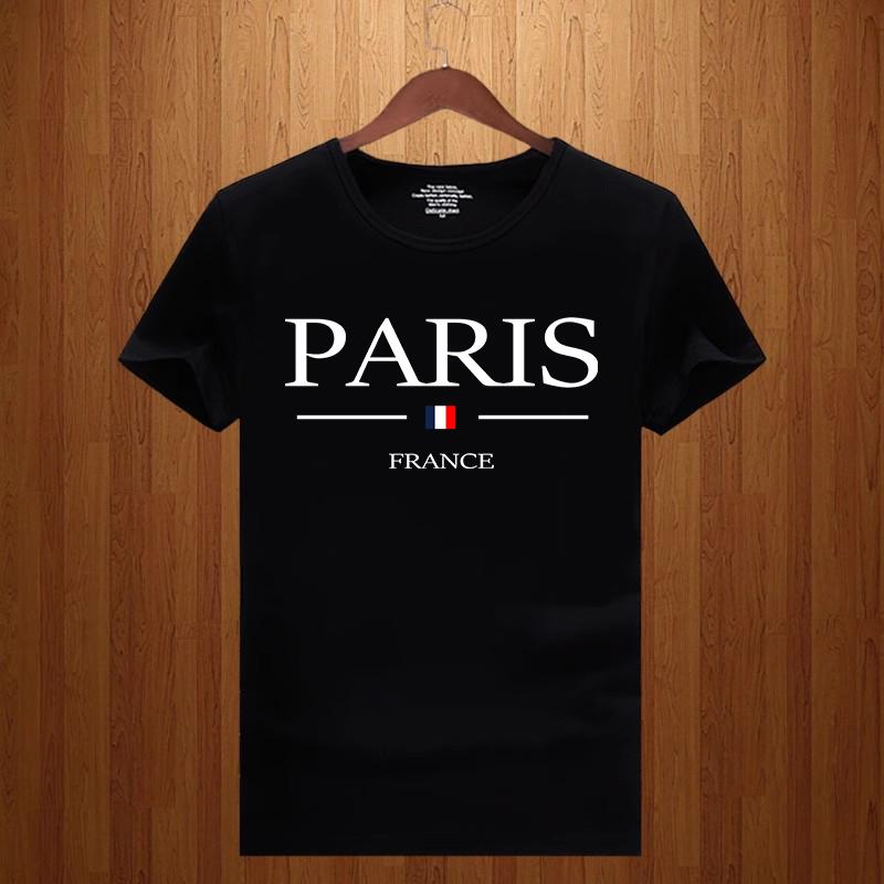 Paris France Graphic Print T-shirt S