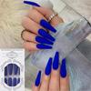 24Pcs/Set Matte Manicure Full Cover Nail Tips Ballerina Nail Coffin Fake Nail False Nails