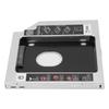 SATA to SATA 2nd HDD SSD Enclosure 2 Channel Protection Hard Drive Caddy Case Tray for 12.7mm CD