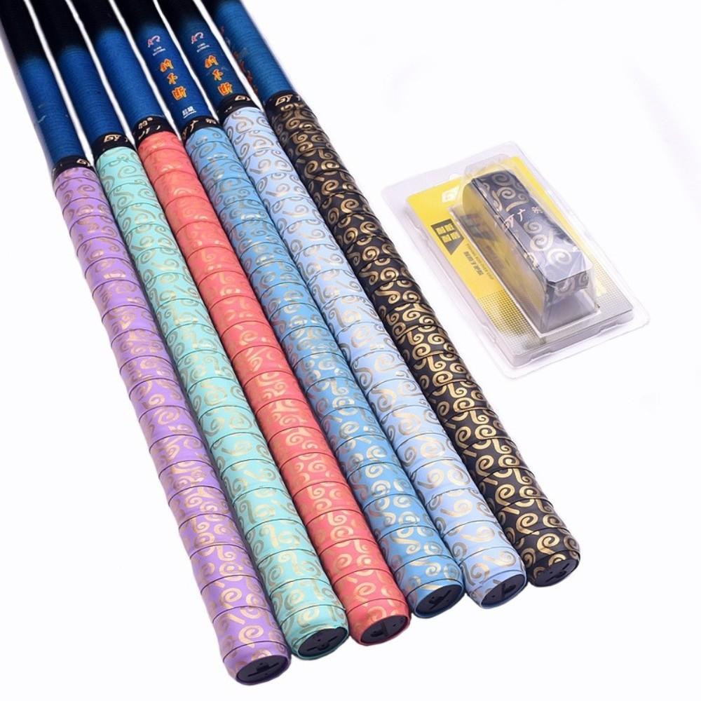 Anti-slip Badminton Handle Wrap Tape Sweat-Absorbent Tennis Racket Grip Tape Outdoor Sports