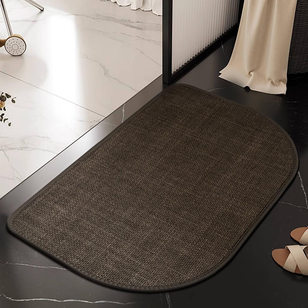 Bathroom Non-Slip Mat Quick-Drying Foot Pad Toilet Toilet Door Wipe Foot Pad Toilet Floor Mat Anti-Drop And Dirt-Resistant Door Mat