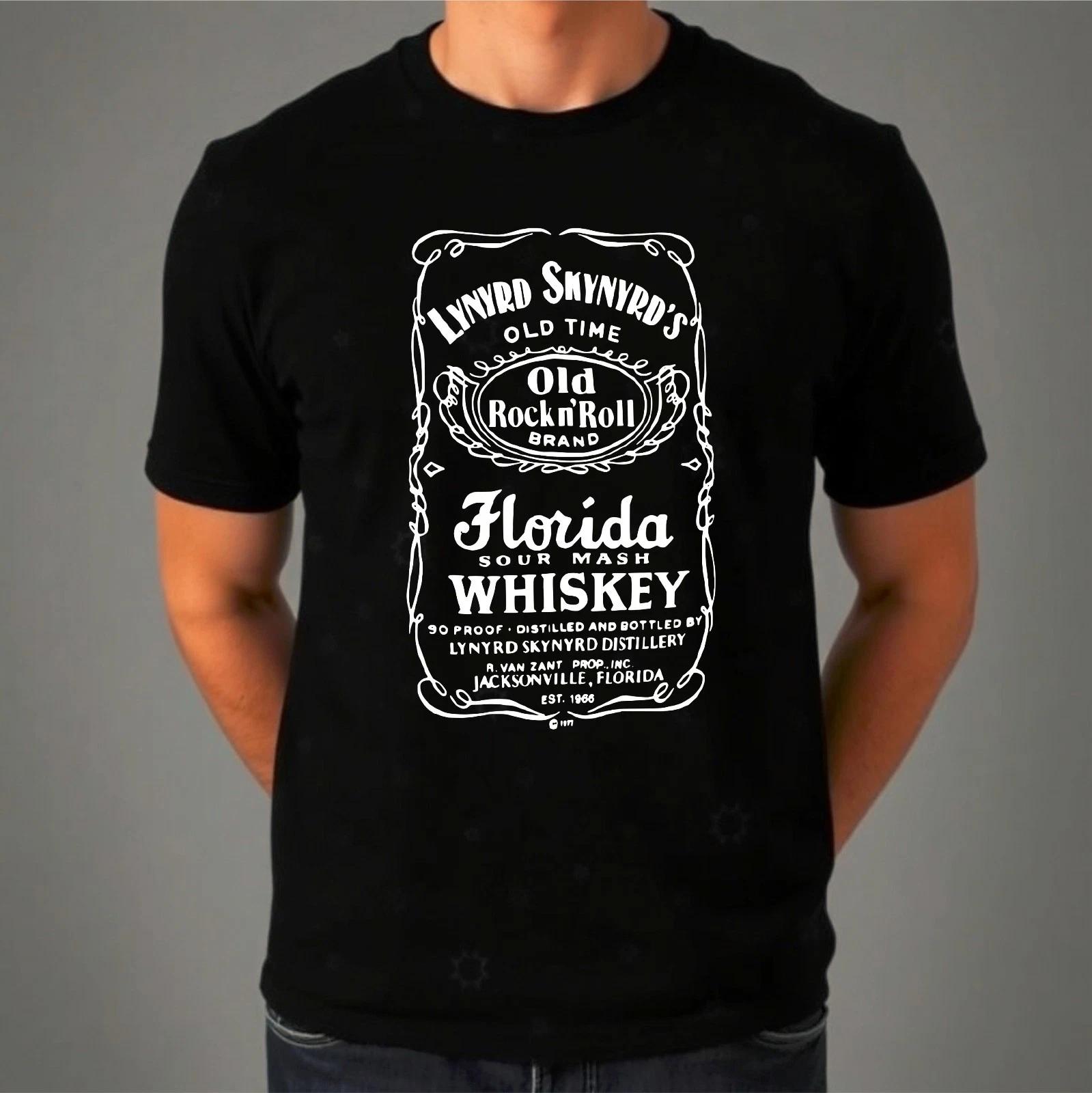 Vintage Florida Whiskey Rock N Roll Rock Band Concert Tour Gift T-Shirt 2XL