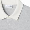 LACOSTE Polo Shirt Men's Light Gray PH644E-55G-CCA