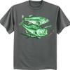 Bass Fishing T Shirt. New 100% Cotton Short Sleeve O-Neck T-shirt Casual Clothing Mens Top - Men's Summer Cotton Graphic Tee