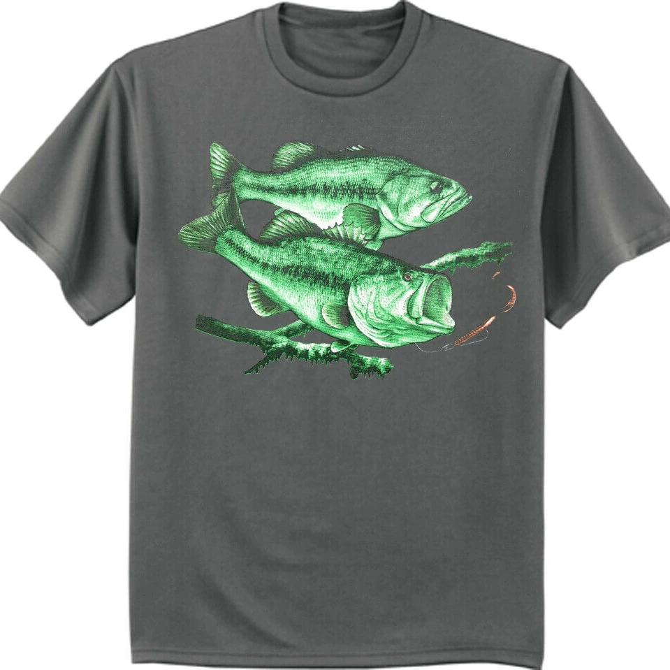 

Bass Fishing T Shirt. New 100% Cotton Short Sleeve O-Neck T-shirt Casual Clothing Mens Top - Men s Summer Cotton Graphic Tee S разноцветный