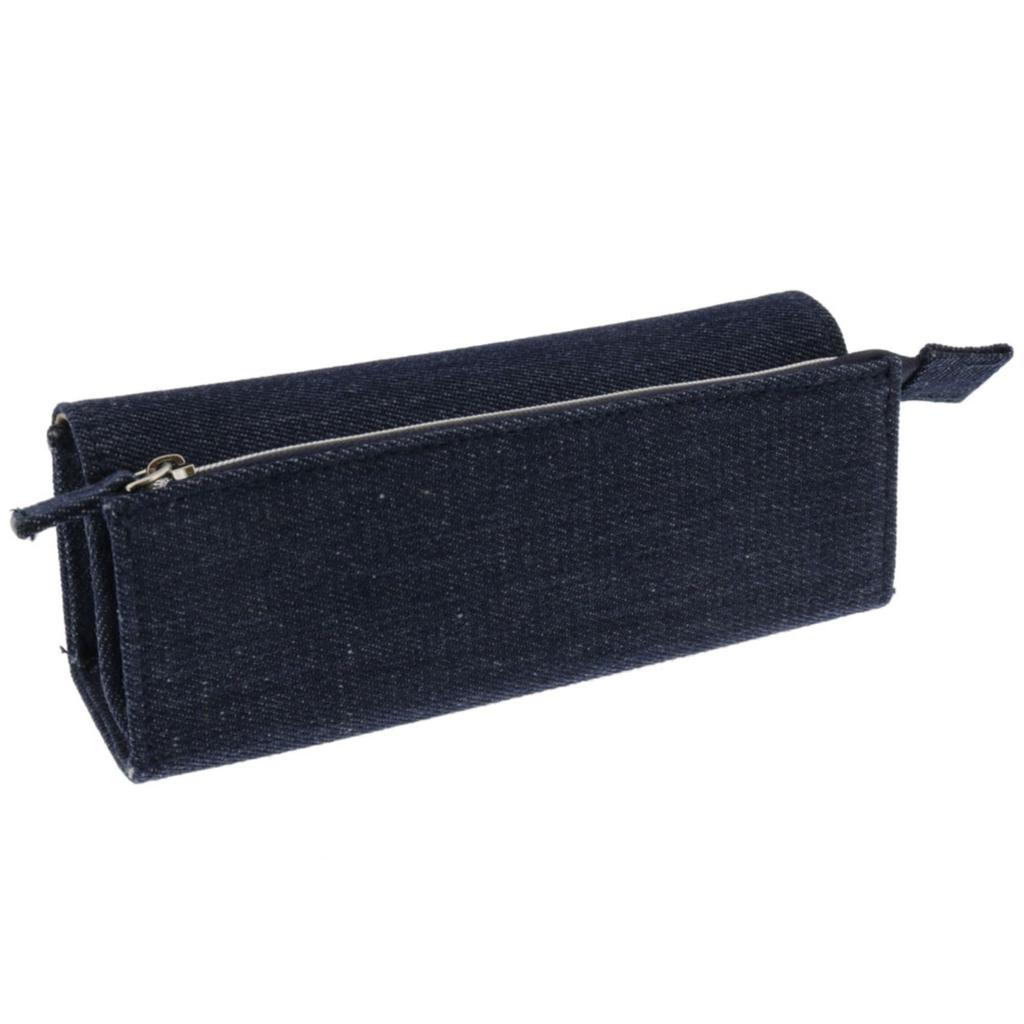 Sunstar Stationery Ołówek Denim S1422626 Etui, Meganemo, Niebieski,