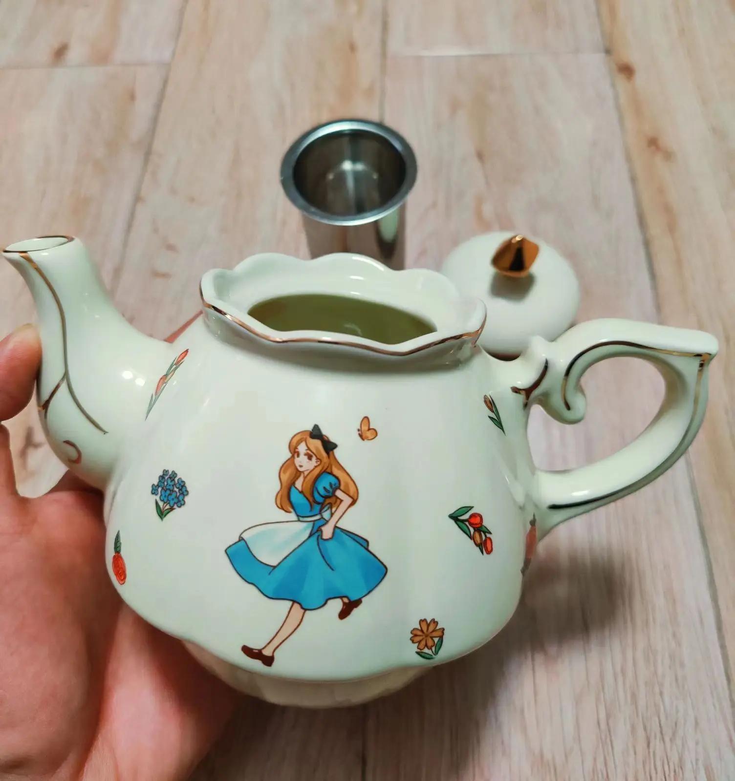 American Style Cross Legged Kettle Cold Water Kettle Household Beauty Large Capacity Hot Water Kettle Creative Decoration