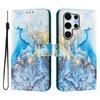 כיסוי עור יוקרתי נפתח עבור Samsung Galaxy S25 Edge כיסוי Flip עבור SAM S25+ Ultra Plus 5G תיקי ארנק כיסויי פרחים Etui 2025