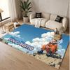 Custom Name Crystal Velvet Rug,Naruto Comfortable Anti Slip Floor Mat For Room Decoration