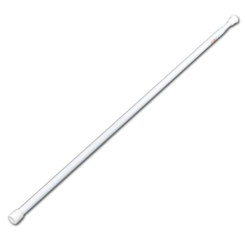 IRIS OHYAMA RSV-110 Ultra Slim Telescopic Tension Rod, 70-110cm Wide, White