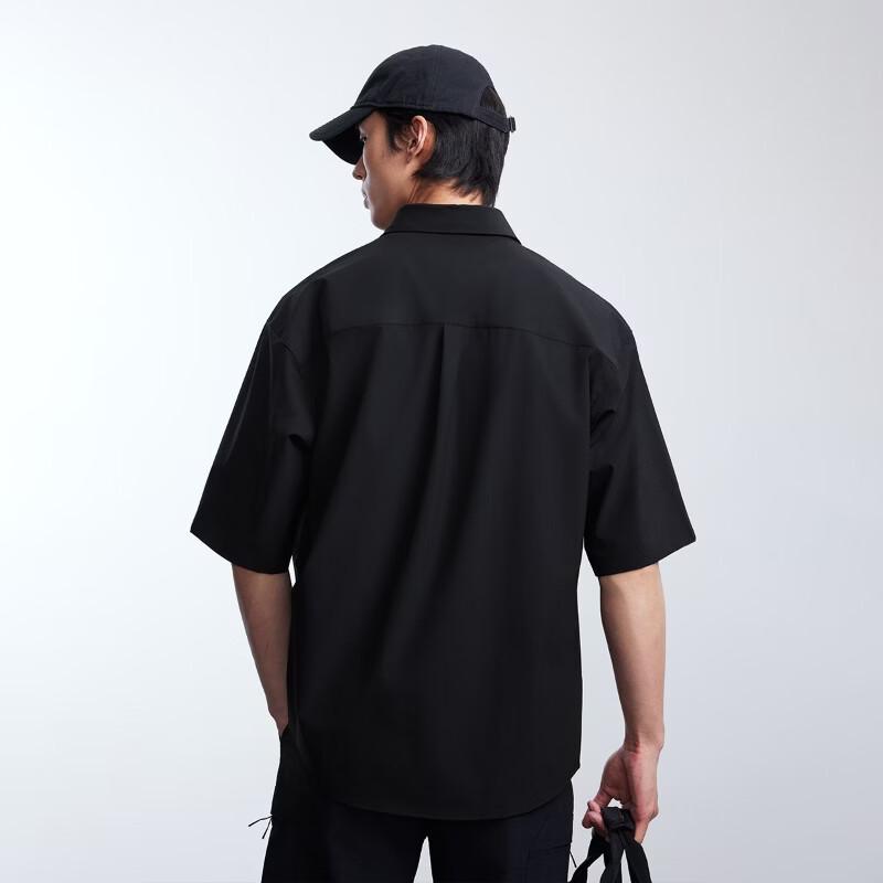 JACK&JONES Men's Loose Fit Short Sleeve Shirt