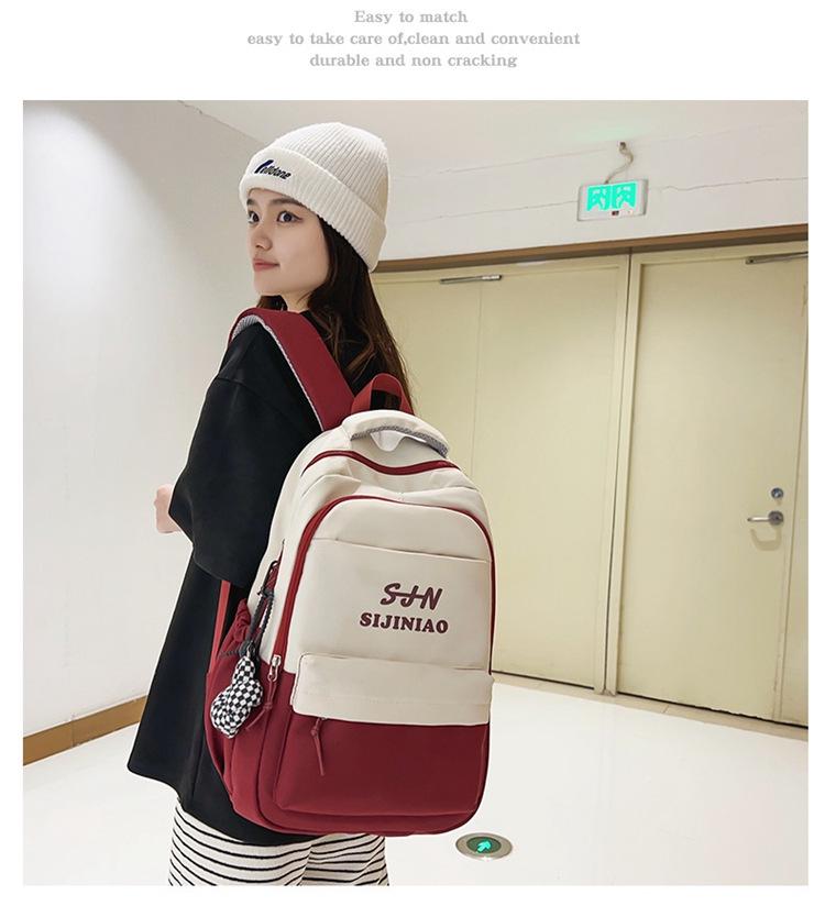 Korean Style Large Capacity Backpack for Female Students