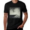 Camiseta Paisaje Marino Surrealista Vertigocean Camiseta Sencilla de Color Sólido Cuello Redondo