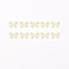 10PCS Planar Resin Bowknot Patches Small Dot Pattern for Scrapbook Diy Hairpin Decoration