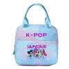 KPop lovci démonů Kancelářští pracovníci S obědovým sáčkem Přenosný izolovaný velkokapacitní obědový sáček Taška přes rameno Dvouúčelový